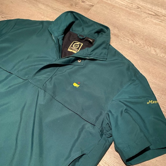 Sunderland of Scotland The Masters 1/4 Zip Pullover Windbreaker Jacket Men’s L - Picture 2 of 5